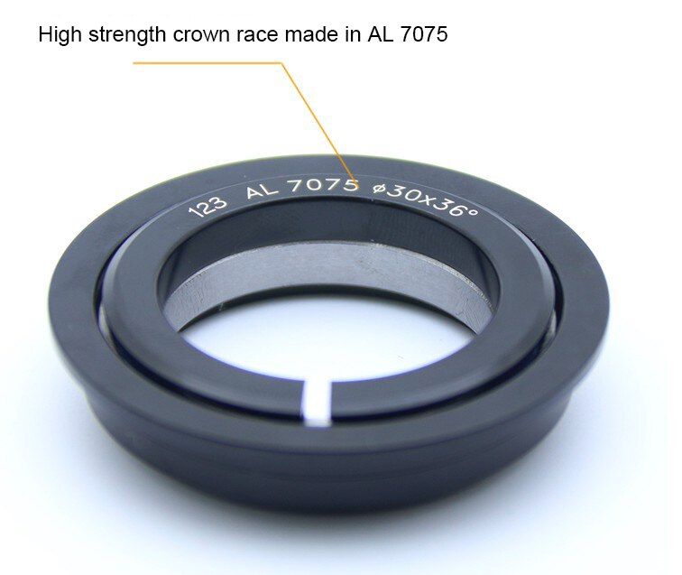 Neco bike Headset 44 44MM ZS44 28.6 30 1 1/8 Semi-Integrated Threadless H146 Retainers Fixed Gear Road Bike Headset MTB