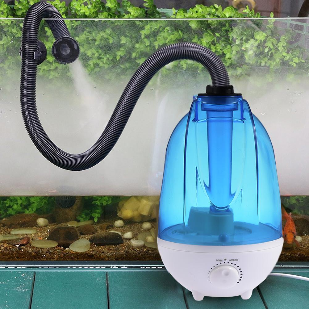US/EU/UK 4L Large Capacity Pet Humidifier Reptile Fogger Atomizer Tortoise Lizard for Rainforest Landscaping Reptile Fogger