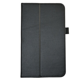 Archos 133 Oxygen Case,Mama Mouth PU Leather Folio 2-folding Stand Cover with Stylus Holder for 13.3" Archos 133 Oxygen Tablet: Black