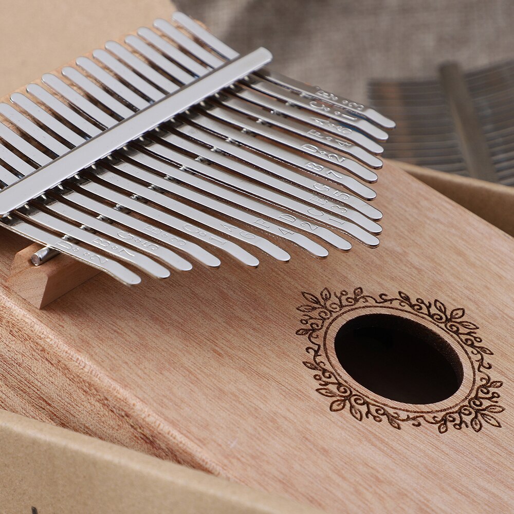 Kalimba 17 key Thumb Piano Mbira Music Box Finger Piano Calimba 21 30 Keys Mahogany Wooden Acacia Musical Instruments machine