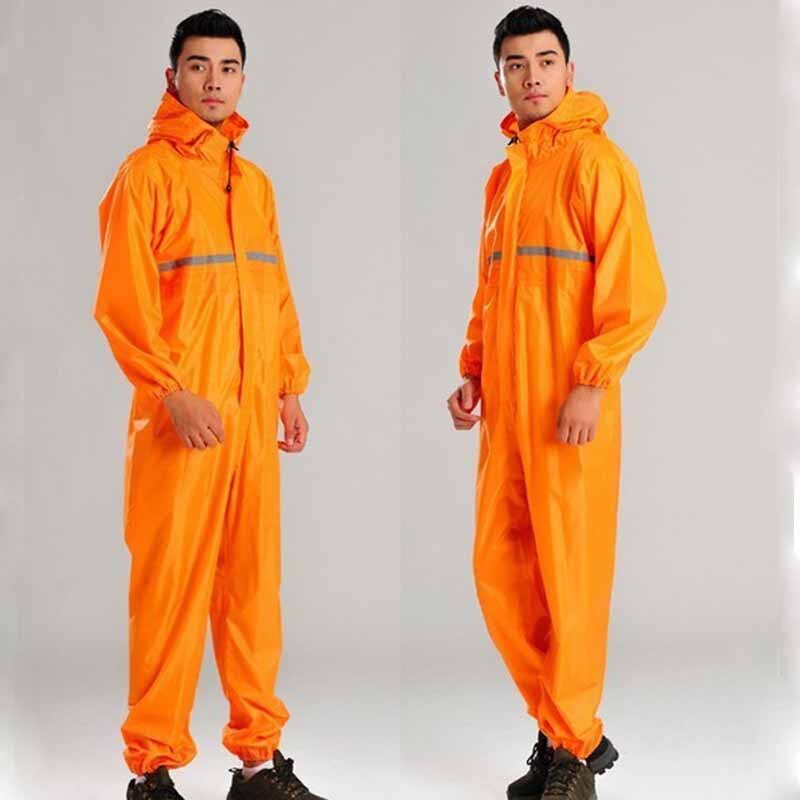Motorcycle Rain Jacket Waterproof Raincoat Suits Men Fission Rain Suits Clothing Conjoined Raincoat Motocross Outdoor Overalls