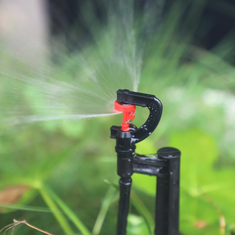 Gewächshaus Bewässerung Düse Garten Bewässerung Zerstäubung Sprinkler Beschlagen Emitter Brechenden Drehbare Düse