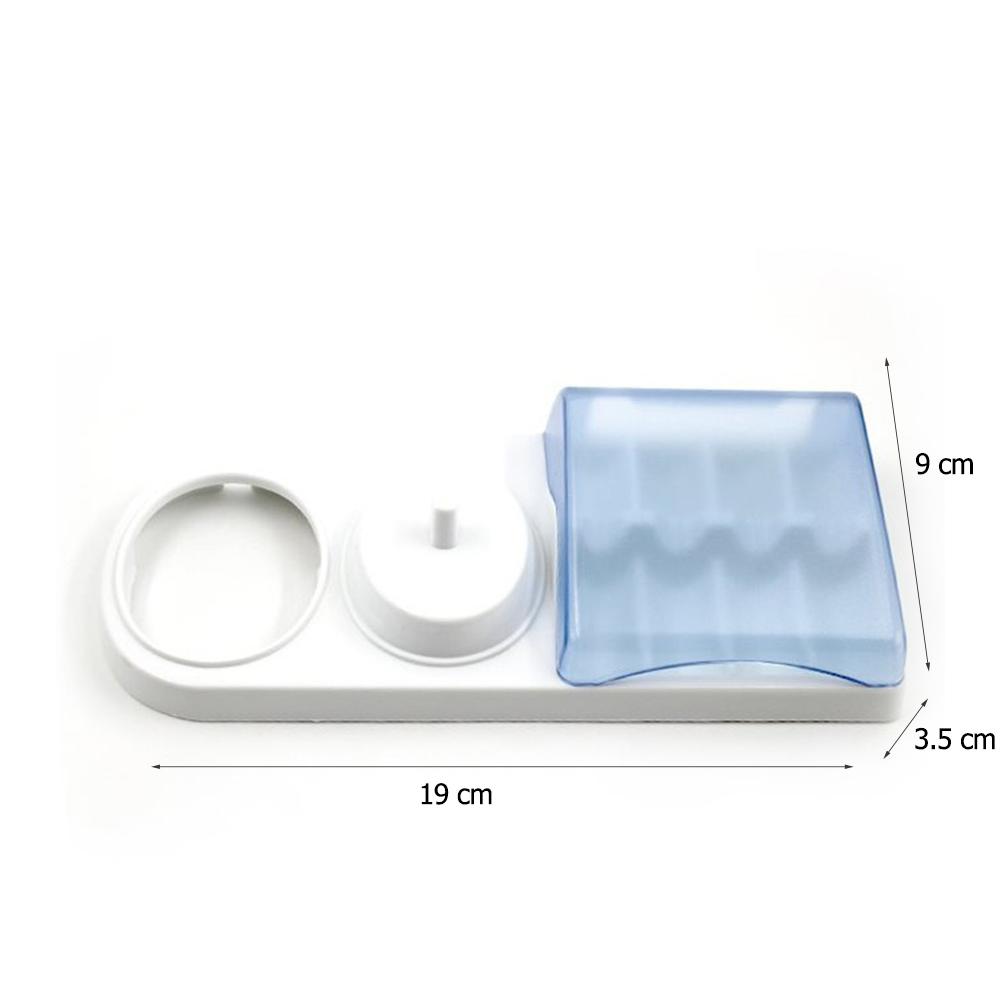 Cargador de cepillo de dientes eléctrico portátil, adaptador de soporte de Base de carga para cepillos de dientes de repuesto con enchufe europeo, para Braun Oral B Series: Toothbrush Holder