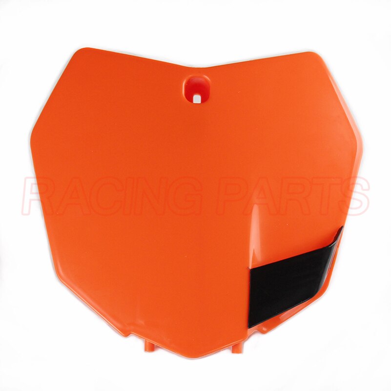 Two colors Plastic Front Name Number Plate For KTM -15 SX SXF XCF 125 250 350 450 Dirt Bike Motocross Enduro