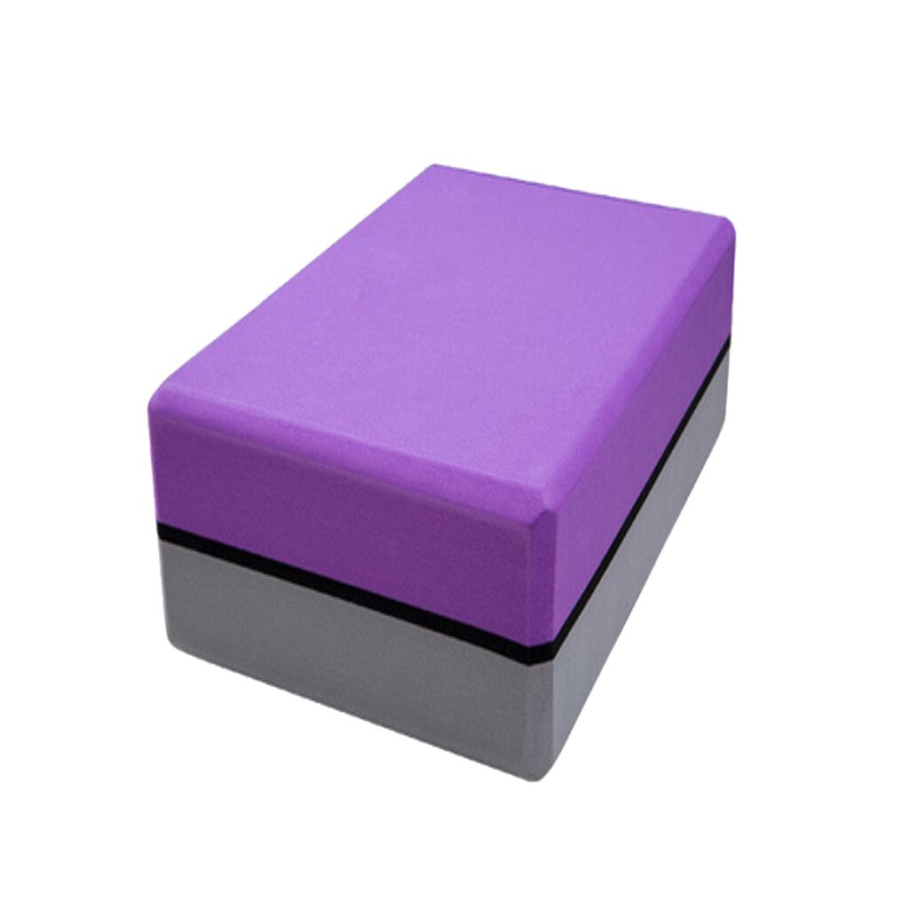 2pc Gym Blocks Foam Brick Training Exercise Fitness Set Tool Yoga Bolster Pillow Cushion Stretching Body Shaping Health Training: Beige