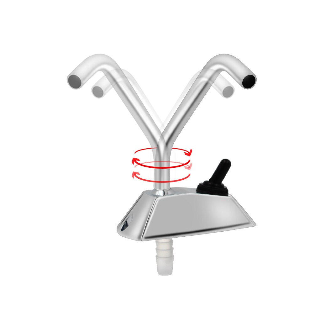Rv ferragem móvel casa cozinha barra de lavatório elétrico 12v torneira acabamento cromado
