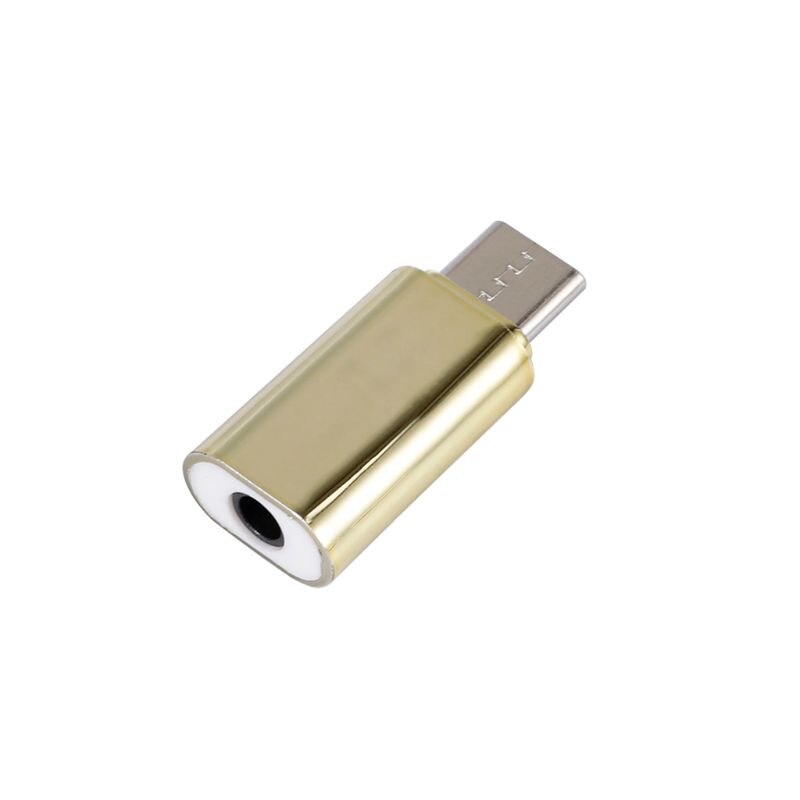 Usb c type c audio han  to 3.5mm hun adapter aux jack mini bærbar stereo øretelefon headset konverter adapter