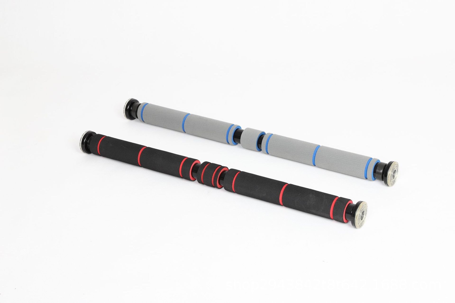 200kg Adjustable Door Horizontal Bars Exercise Home Workout Gym Chin Up Pull Up Training Bar Sport Fitness Equipments: black