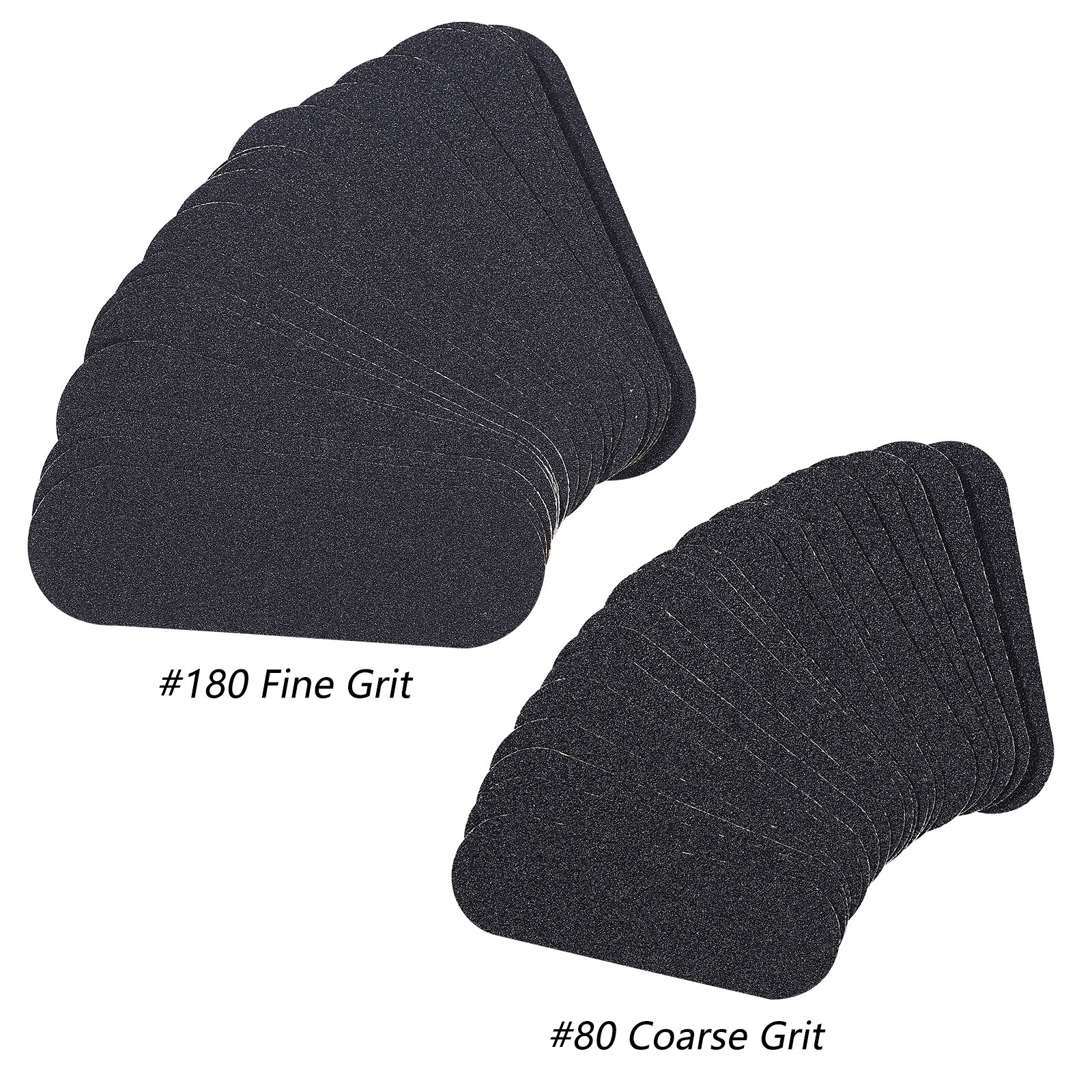 80/180 Grit Vervanging Bestanden Schuren Schuurpapier Voet-Bestand-Vervang Eelt-Remover Pedicure Voet-Care-Tool pro Scrubber 20 Stks/partij