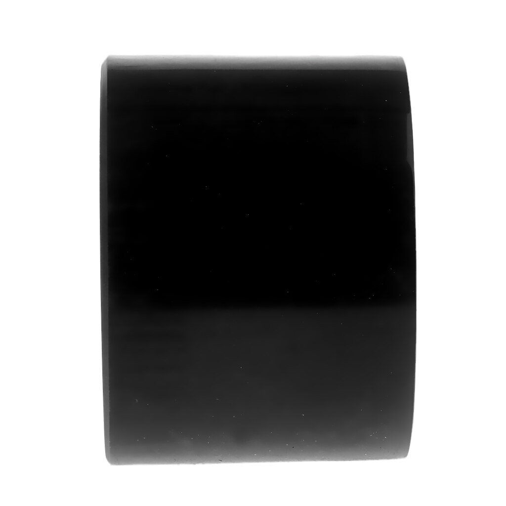 2x 70 x 51mm Pro Blank Skateboard PU Wheels Longboard Cruiser Wheels black