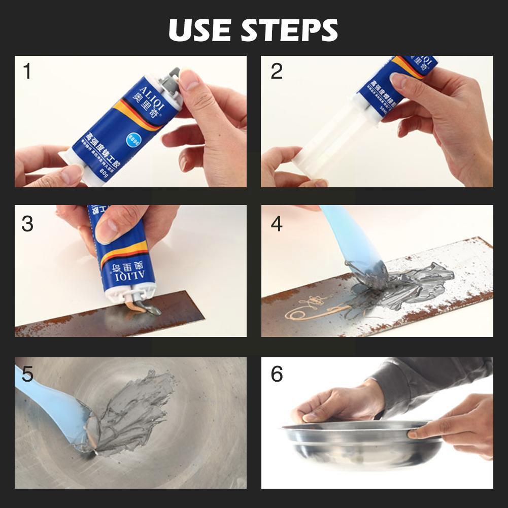 Colle Ab universelle forte, 100g, résistant au froid, réparation des défauts, Agent de soudage thermique, réparation du métal, U5u8