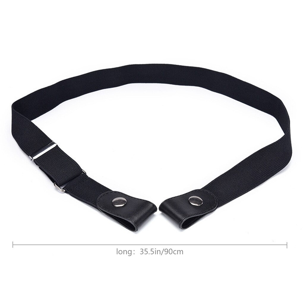 Easy Belt Without Buckle free Belts For Women Female waist Elastic stretch Jeans hidden Invisible Woven Fabric Unisex Waist Belt