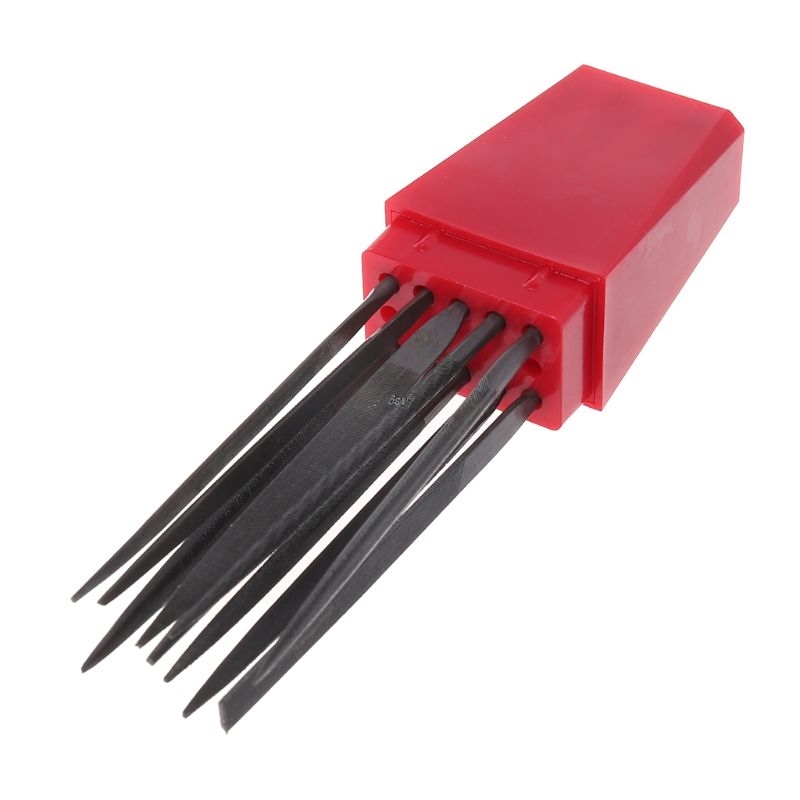 10 pièces petite aiguille fichiers ensemble 140mm alliage bijoux outils perles passe-temps artisanat