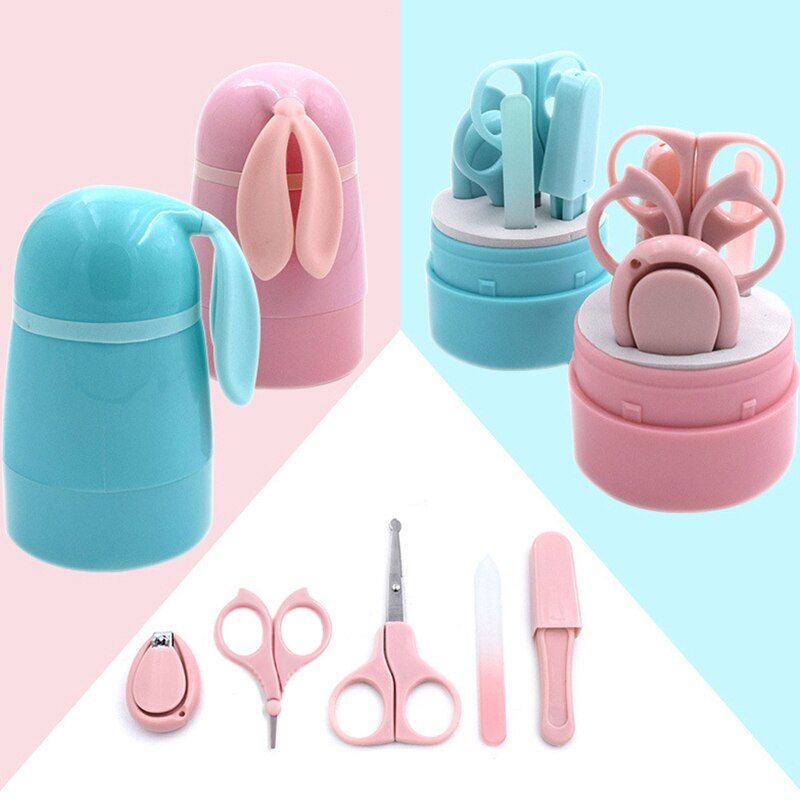 5 Stks/set Pasgeboren Baby Gezondheidszorg Kits Pasgeboren Kid Care Baby Hygiëne Kit Grooming Set Baby Kids Nail Care Veiligheid gereedschap Voor Baby