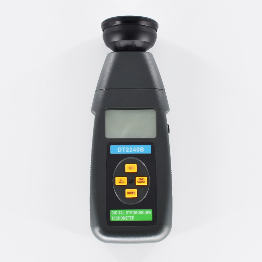 Estroboscopio Digital DT2240B, tacómetro Flash sin contacto, 60-40.000 RPM, medidor de revoluciones fotoeléctricas, velocímetro