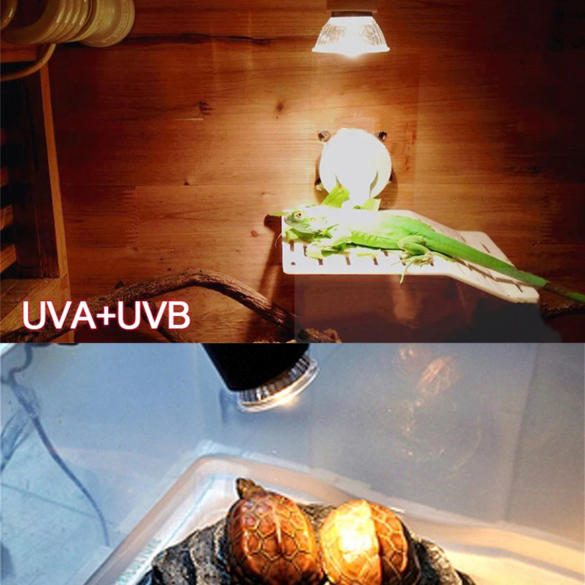 Lâmpadas de aquecimento para répteis uva + uvb 3.0. 25/50/75w, lâmpadas uv e anfíbios, iluminação solar de preservação de calor para animais de estimação