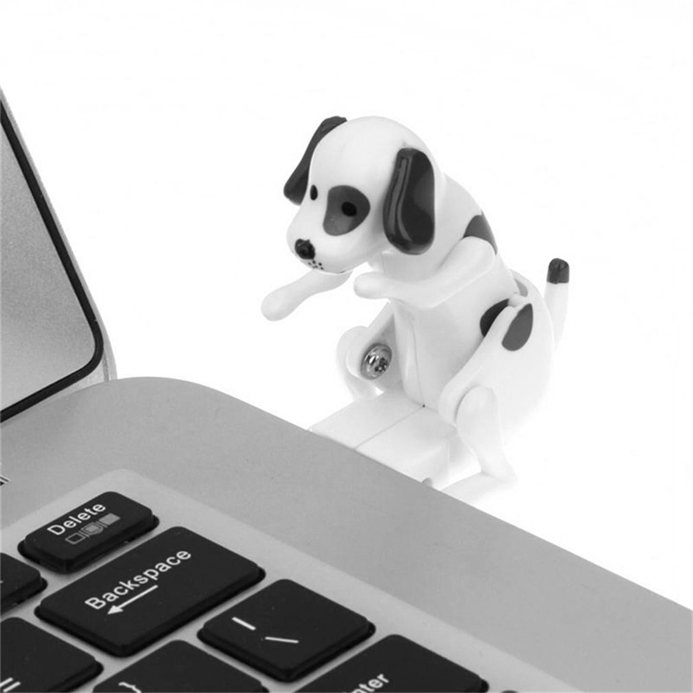 Portable Mini Cute PC USB Gadgets Funny Humping Spot Dog Rascal Dog Toy Relieve Pressure Toy for Office Worker