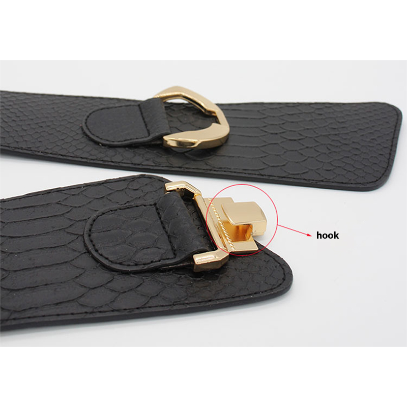 Ceinture de hanche large en cuir PU pour femmes et filles, ceinture élastique pour dames, accessoires de robe de ,