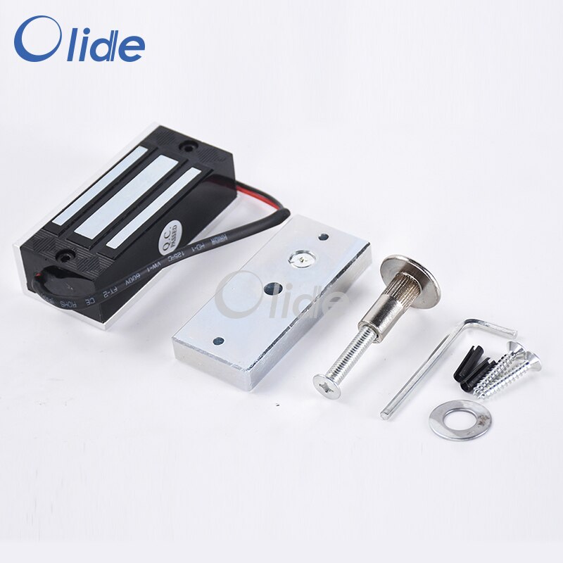 Magnetic Lock 60KG Electromagnetic Lock 12V/24V Mini Electric Metal Small Bolt Lock