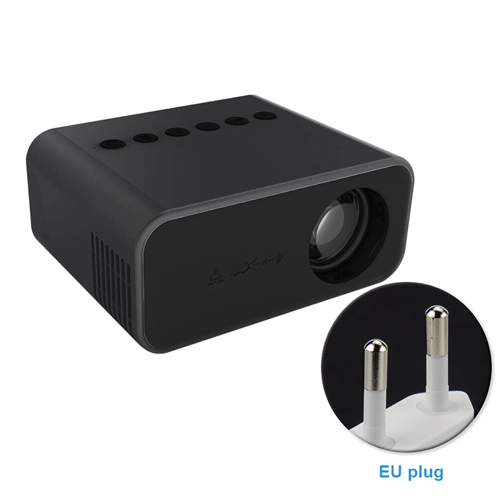 Theater Draagbare Usb Ondersteuning Mobiele Telefoon Abs Mini Projector Met Led Licht Audio Av Android Home Media Video Player Wifi