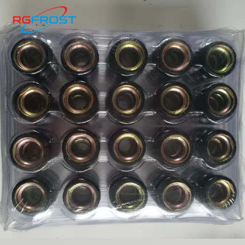 Sello de compresor automotriz sello de aceite/tipo de labio con junta de eje montado en goma/para Daewoo V5 OEM, algunos GM V5/V7 OEM, R134a,