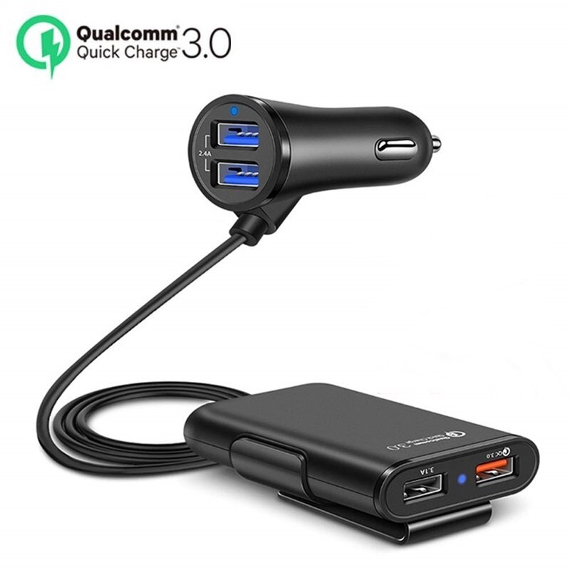 Tongdaytech Autolader USB Snel Opladen 3.0 Voor Iphone X 7 Mobiele Telefoon Snellader In Auto Chargeur Voor Samsung xiaomi Cargado: Just Charger