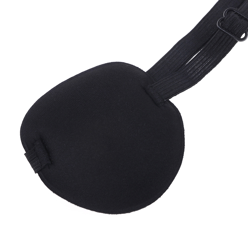 Adult Child Single Eye Cover Eyeshade Sleeping Eye Mask One-eyed Cover Portable Soft Eye Patch Amblyopia Traning Goggles