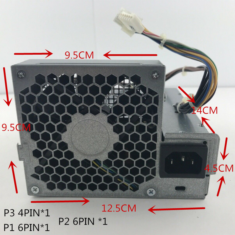 240 W PSU Voor Server 6000 6005 6200 8000 8100 8200 SFF 240 W Voeding HP-D2402A0 D10-240P PC8019 508152 -001 503376-001