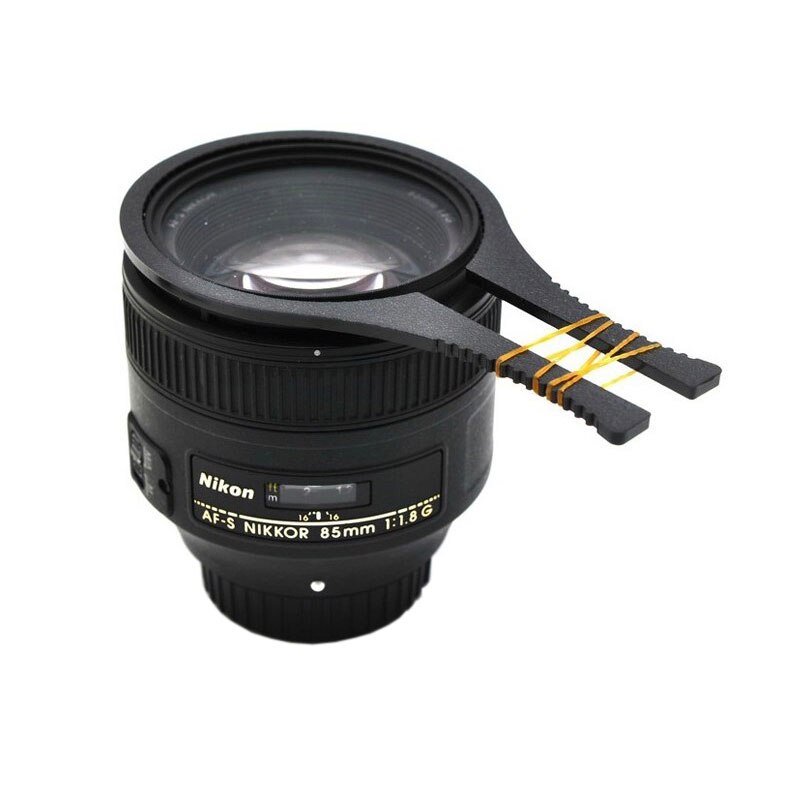 2 uds de lente de la Cámara filtro herramienta extracción llave 49 52 55 58 67 72 77 mm dos tamaños negro accesorios de estudio fotográfico