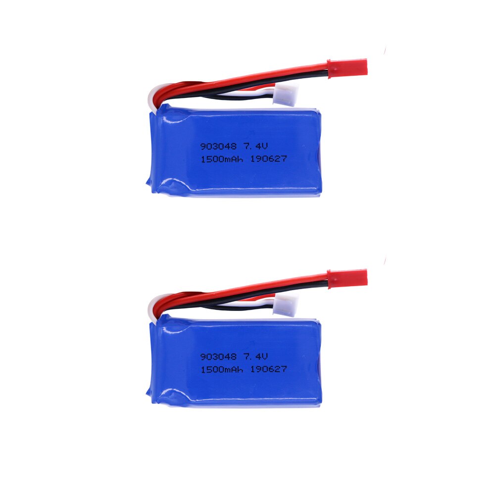 Battery and Charger cable set For Wltoys V353 A949 A959 A969 A979 k929 upgrade 1500mah 7.4V Battery For RC Cars Helicopter Boats: 2B