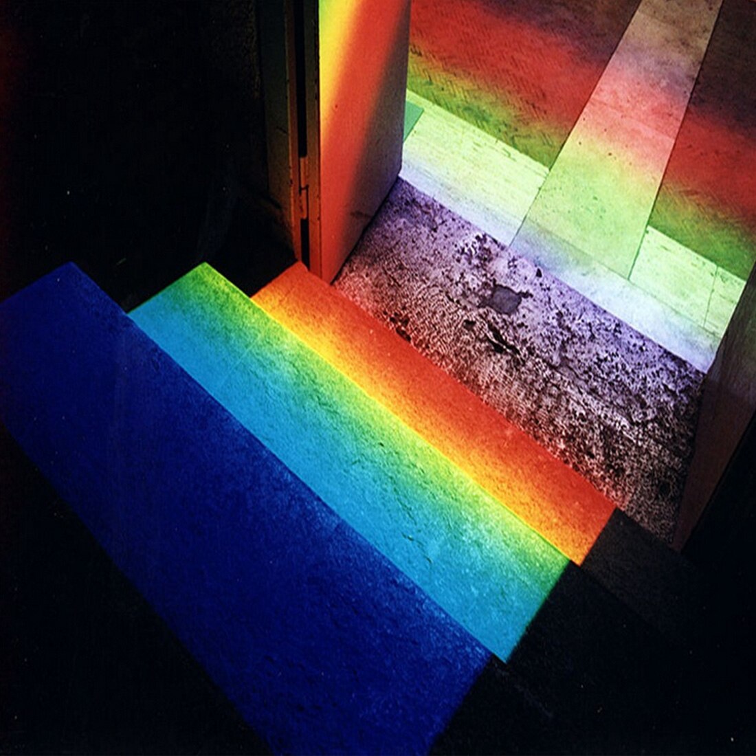 14*14*87mm Dreieckigen Prisma Um Sehen Regenbogen Größe Foto Fotografie Sieben-farbe Sonnenlicht Schüler Optische wissenschaft Experiment