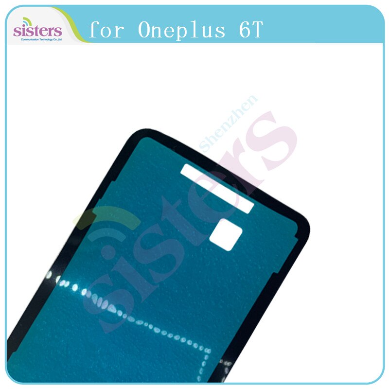 For OnePlus 6T Rear Housing Cover Adhesive For OnePlus 6T Sticker 3M Glue Battery Cover Sticker Strip Tape For OnePlus 6 Top