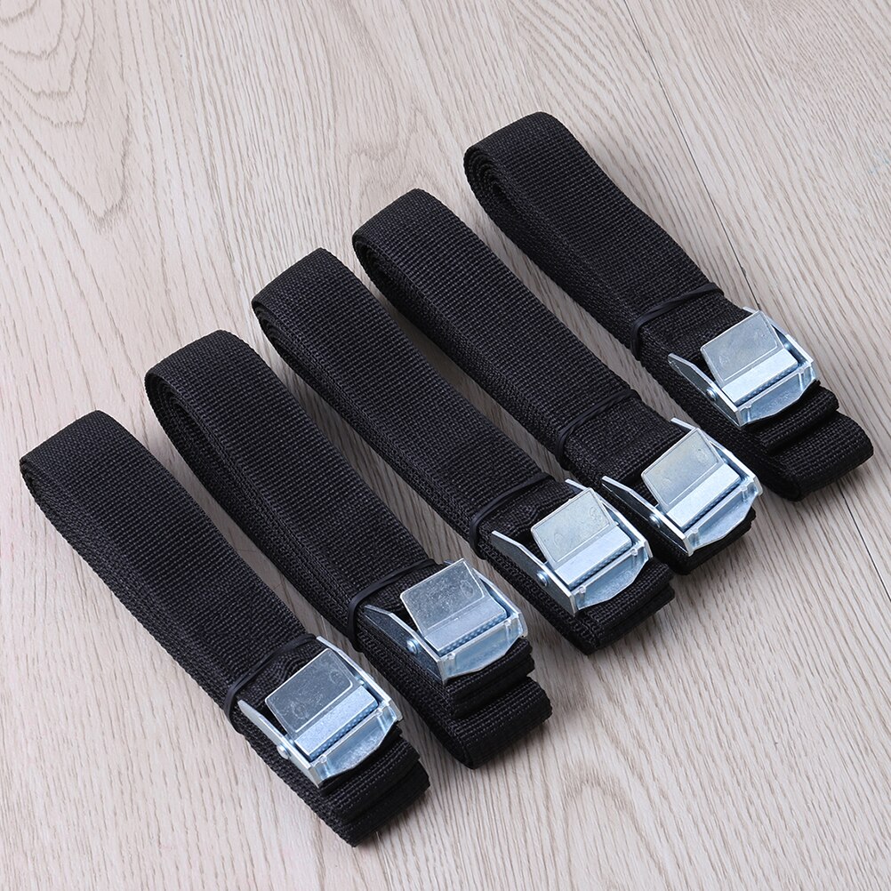 6Pcs Lashing Straps With Buckle Nylon Quick Release Lashing Straps For Cargo Tie Down Car Roof Rack Luggage Kayak Carrier Moving