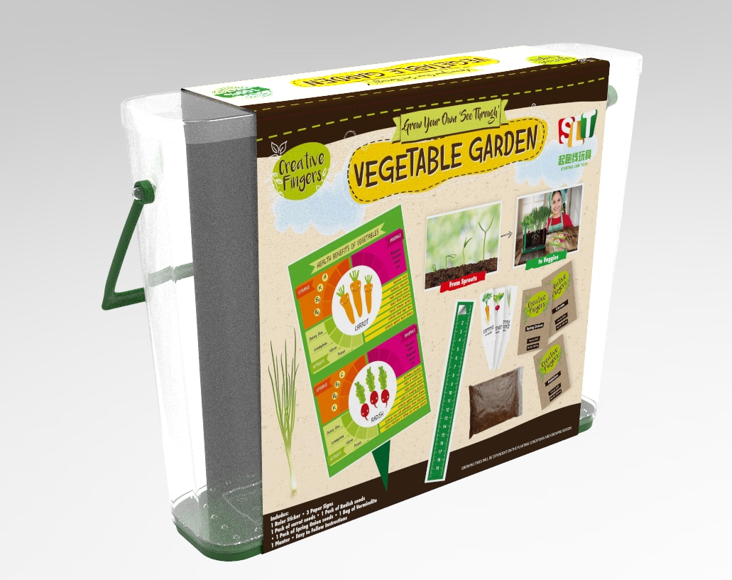 Grow Your Own Vegetable Garden/Kids Toys/Craft