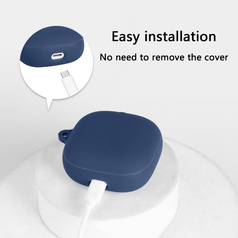 Flexibele zachte siliconen beschermhoesbehuizing voor Anker Soundcore Liberty 5-oordopjes Schokbestendige hoes Krasbestendige hoes