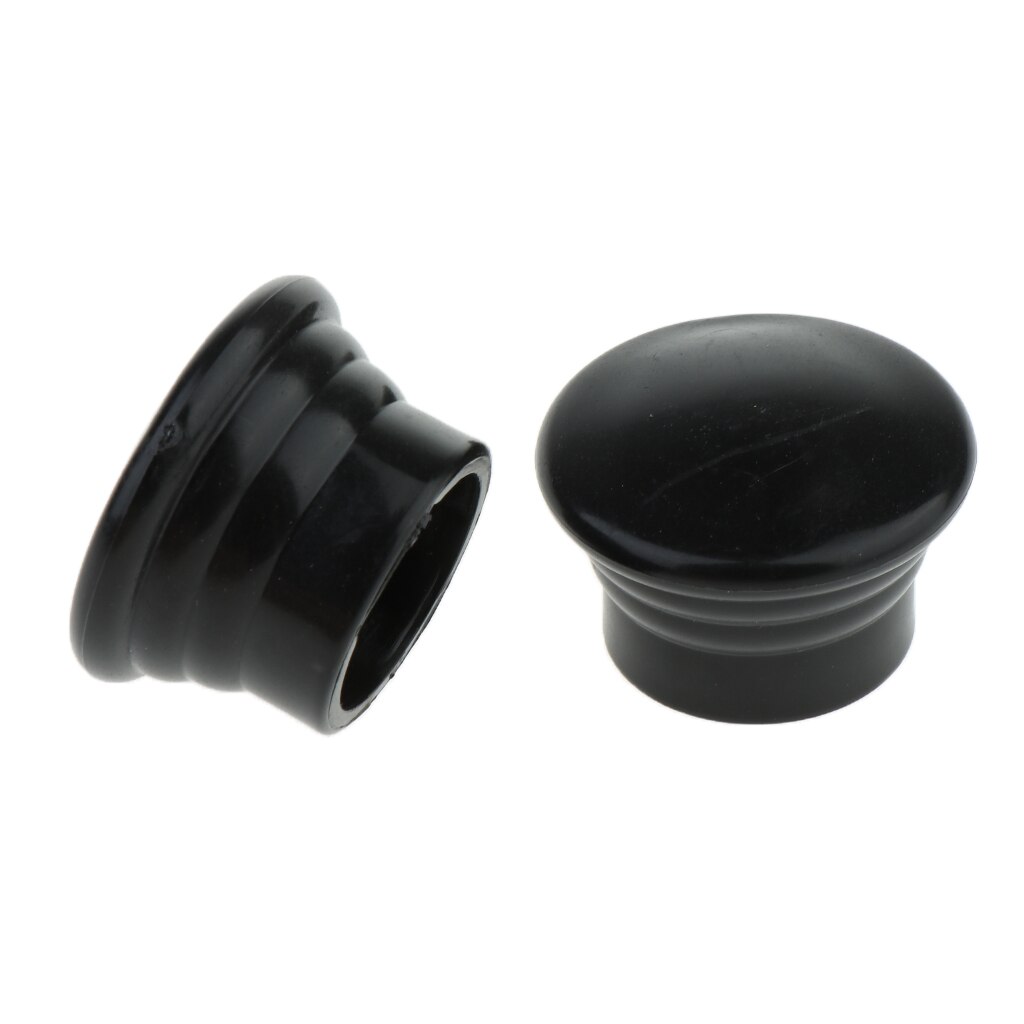 2 Pack Window Curtain Rod End Heads Only Drapery Rod Finials Cap Inner 28mm Diameter