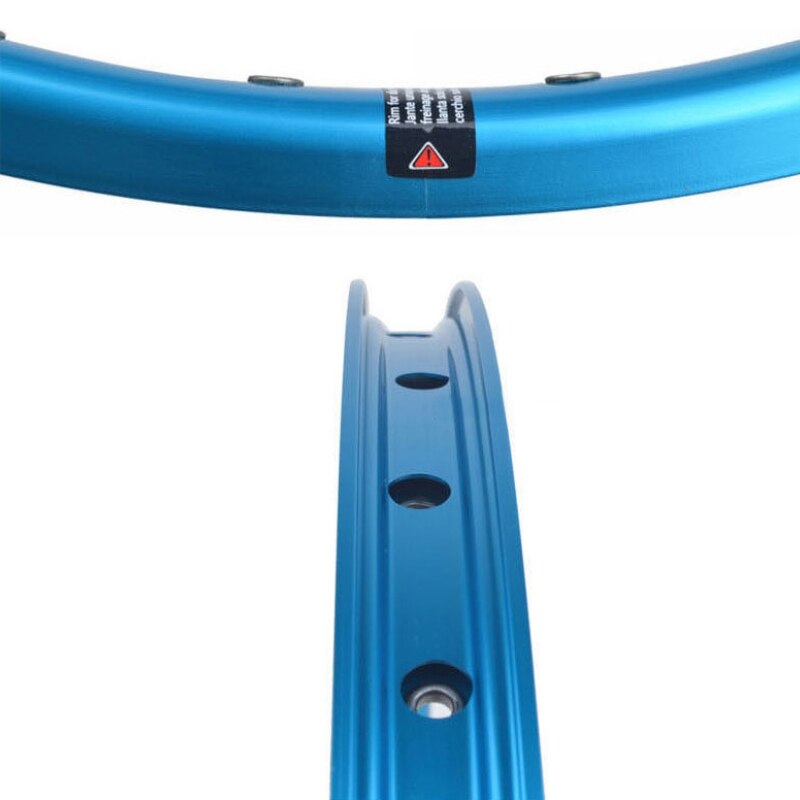 1pcs 20 inch bmx wheels 36 hole double layer bicycle rim for bmx fixed gear street bike colorful