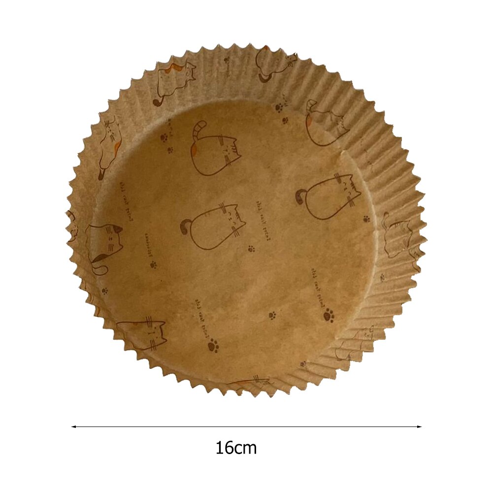 Air Friteuse Stoomboot Liners Wegwerp Voedsel Wrapping Vetvrij Sandwich Hamburger Brood Wrapper Bakken Verpakking Papier: Original