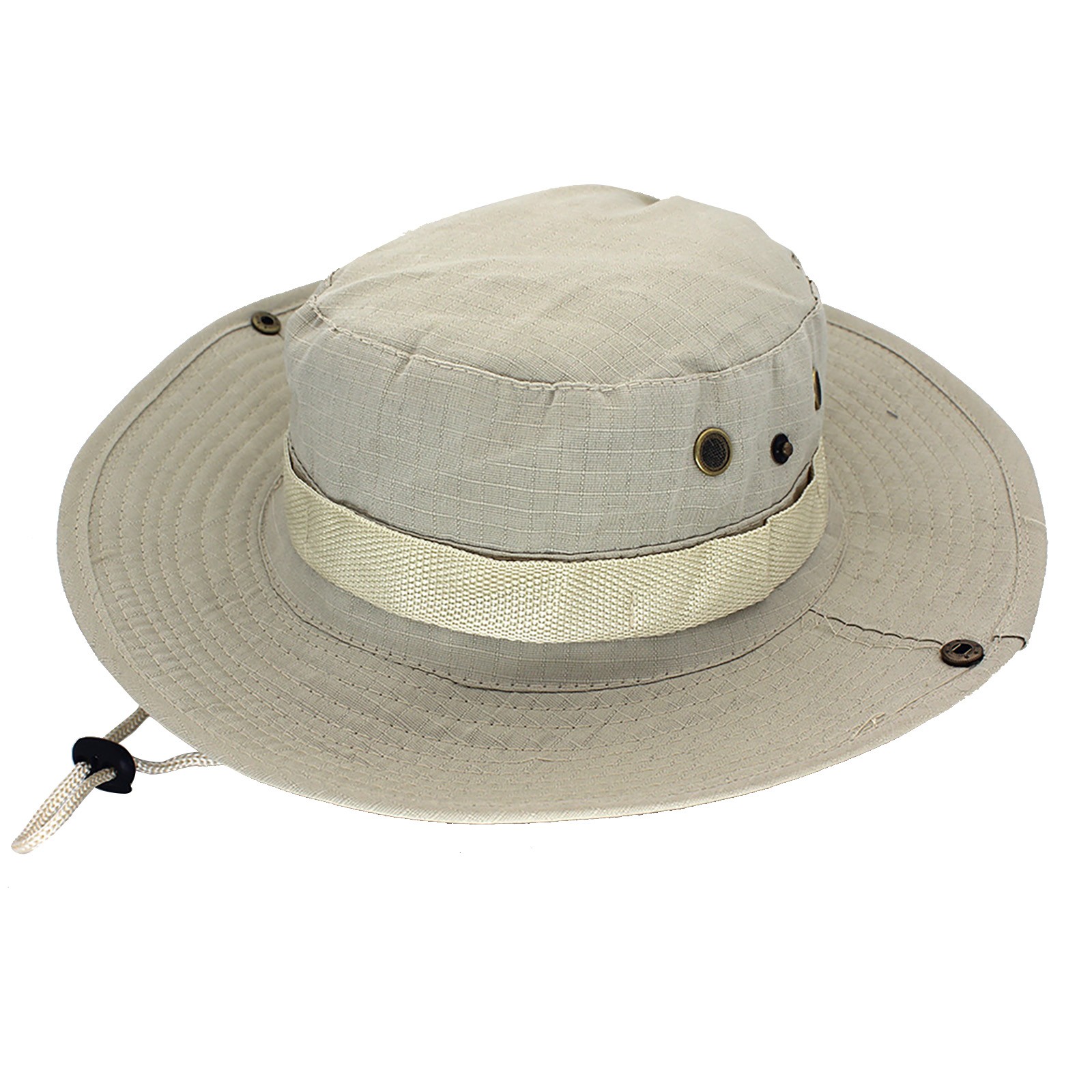 Grand chapeau de soleil avant-toit pour homme, casquette pour homme, , équitation, randonnée, pêche, plein air, , pare-soleil, 7: Beige