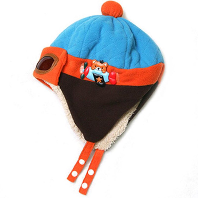 Doitbest-gorro de bombardero para bebé de 2 a 5 años, para las orejas con solapa gorros de lana, para interior de invierno