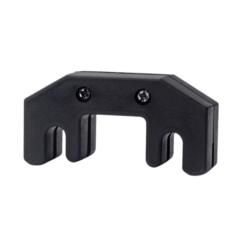 Rubber Coated Heavy Metal Practice Mute for Cello &amp; Viola Black