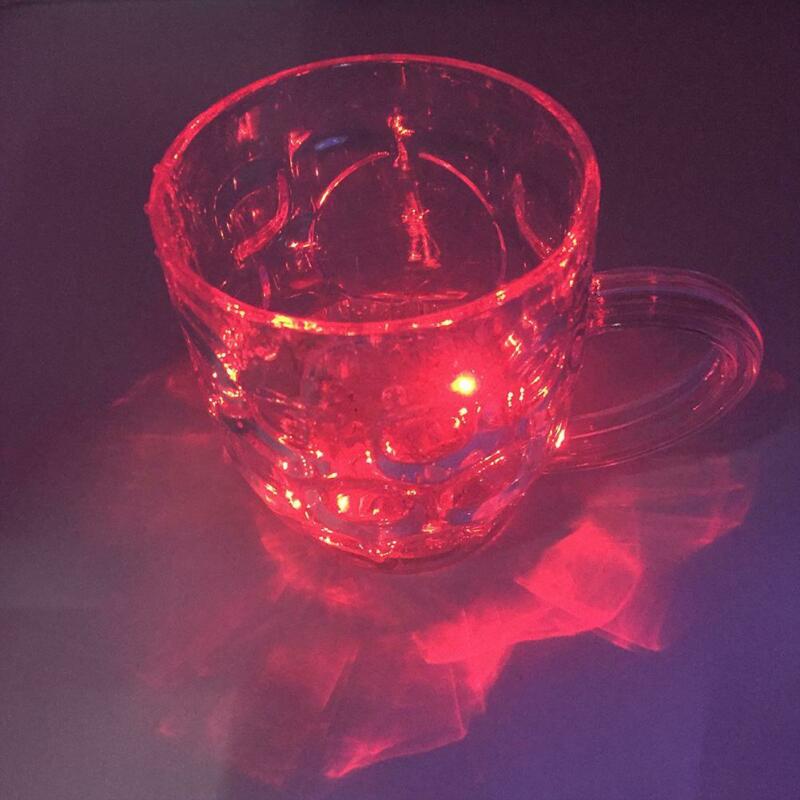 Small LED shot glass flashing glasses luminous cup Halloween Chirstmas Party