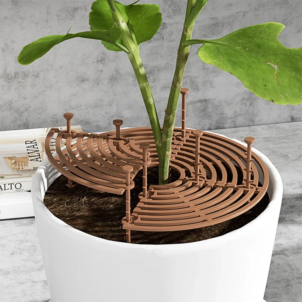 19/30/52 cm Blumentopf Schutz Abdeckung Universal- Blumentopf Boden Schutz Mit NäGel Baby-Proofing Garten pflanze Schutz abstoßen Katzen