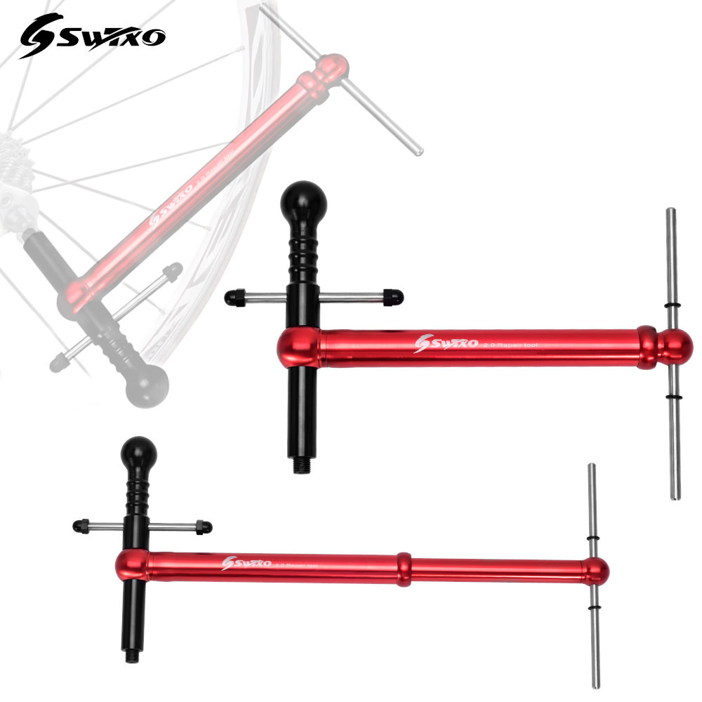 SWTXO Kit Bicycle Derailleur Hanger Alignment Tool for Mountain Road Bike 20-29'' Wheel