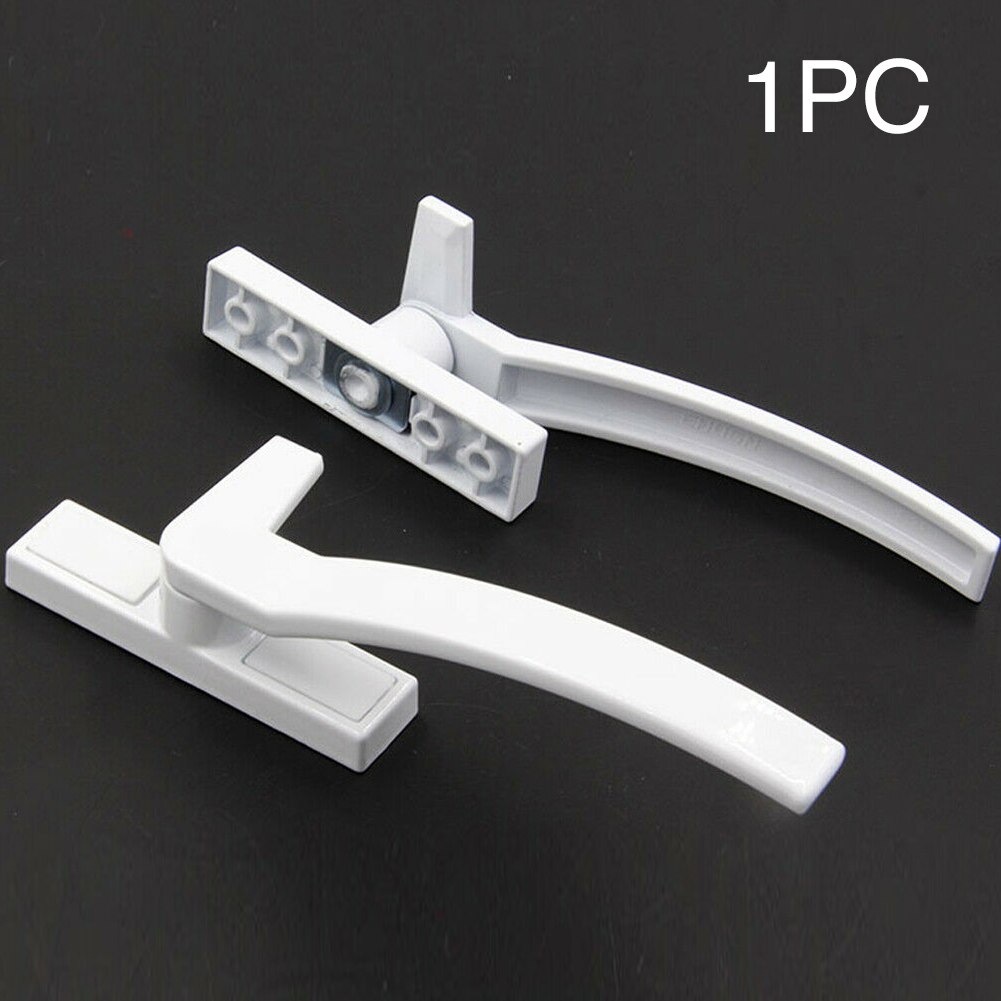 1PC Hardware Fitting Window Locking Handle Home Safety Grip Hand Zinc Alloy Handle Lacquered Replacement Accessories