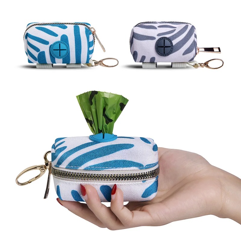 Distributeur de sacs de merde de chien suspendu, support de sac de merde de chien, distributeur de sacs de caca pour chiens, distributeurs de sacs poubelles de marche, fournitures pour animaux de compagnie