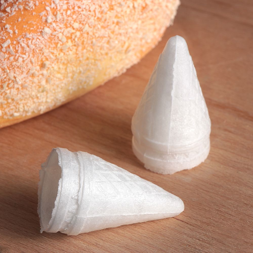 Ice Cream Cone Shape Piping Nozzles Rose Flower Dessert Cake Decorators Glutinous Kitchen Bakeware