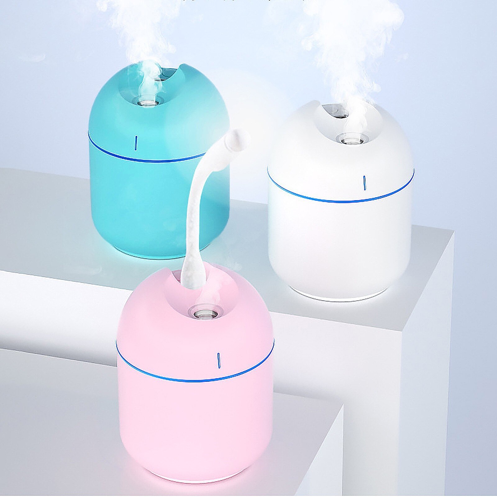 25# Nano Spray Colorful Light Aromatherapy Humidifier Air Dampener Aroma Diffuser Machine Essential Oil Ultrasonic Mist Mak
