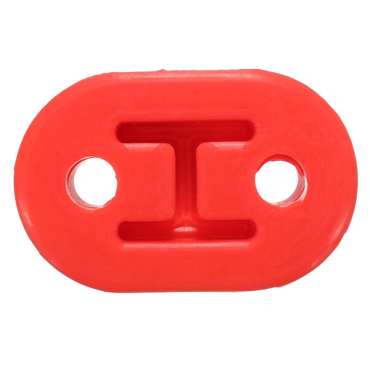 Durchmesser 11mm 2 Löcher Universal- Auto Gummi Auspuff Schwanz Rohr Halterung Aufhänger Unterstützung Isolator Blau Schwarz verrotten: rot