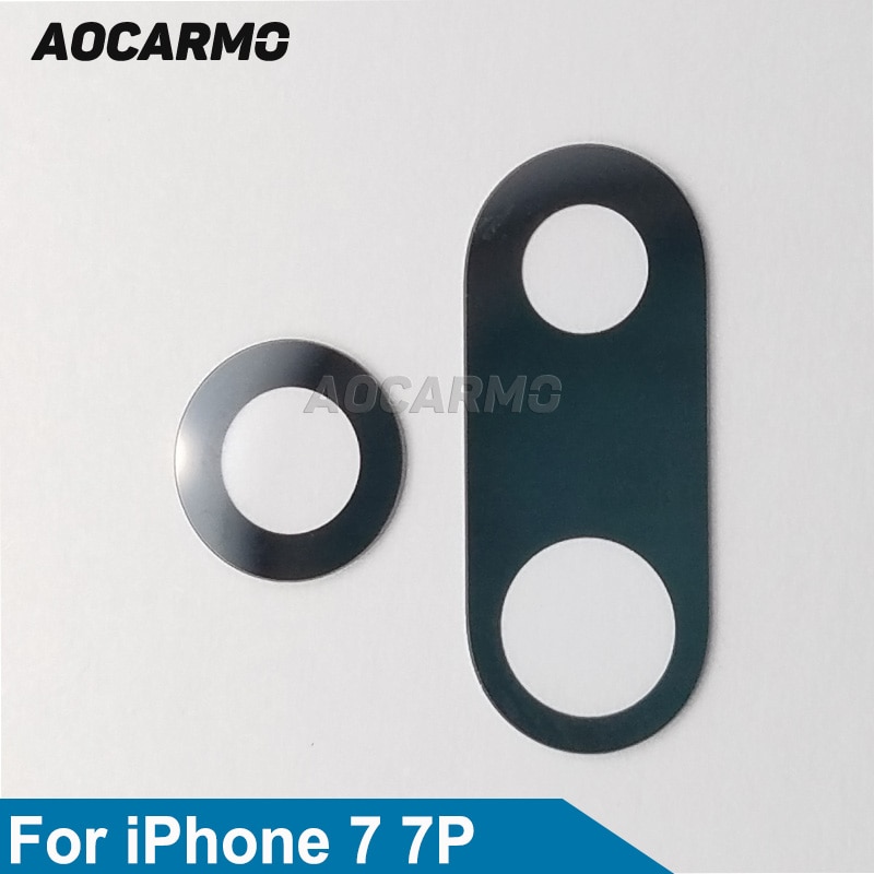 Aocarmo OEM Rear Back Camera Glass Lens Replacement For iPhone 7 7P 7Plus